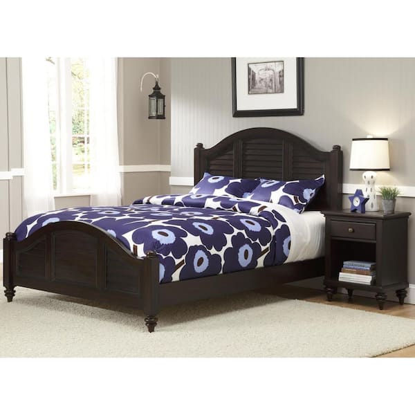 Home Styles Bermuda Espresso Queen Panel Bed