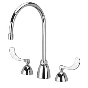 8 in. Widespread Commercial Lavatory Faucet in Chrome