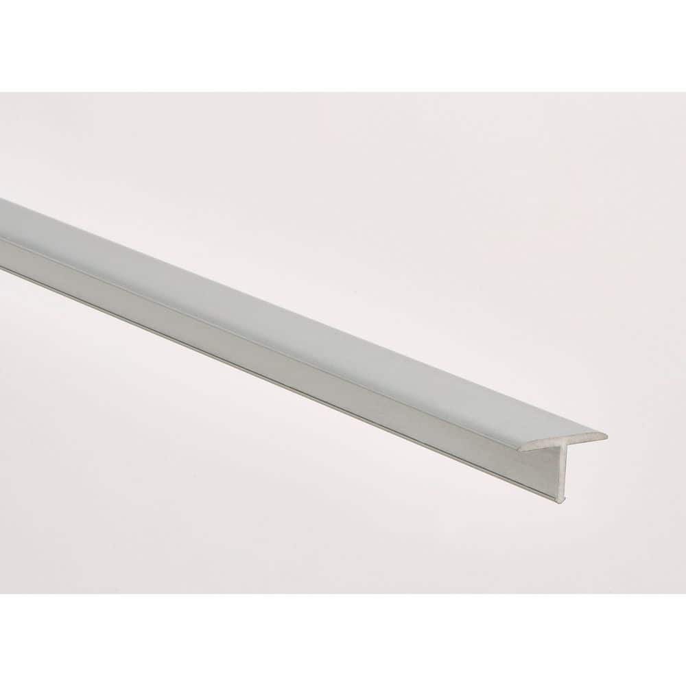 Novosepara 4 Matt Silver 9/16 in. x 98-1/2 in. Aluminum Tile Edging Trim price history on PriceWatchPro