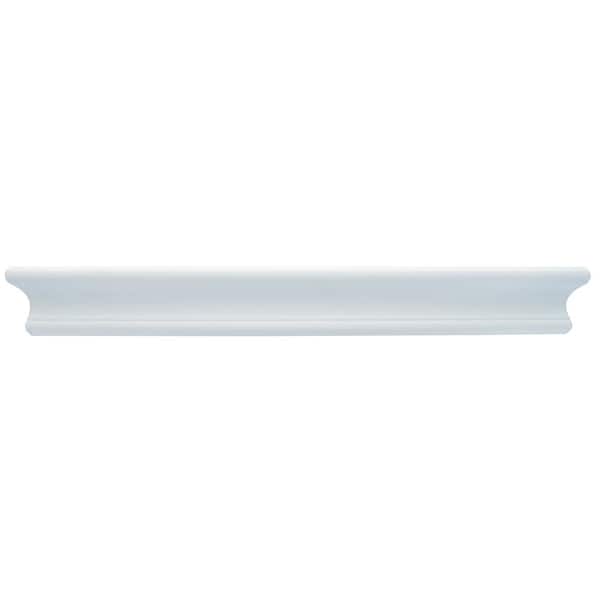 Two 6in X 2in White Wall Shelves Free Shipping These Small Wall Shelves Use 3M  Command Strips for Easy Mounting and Damage Free Removal 