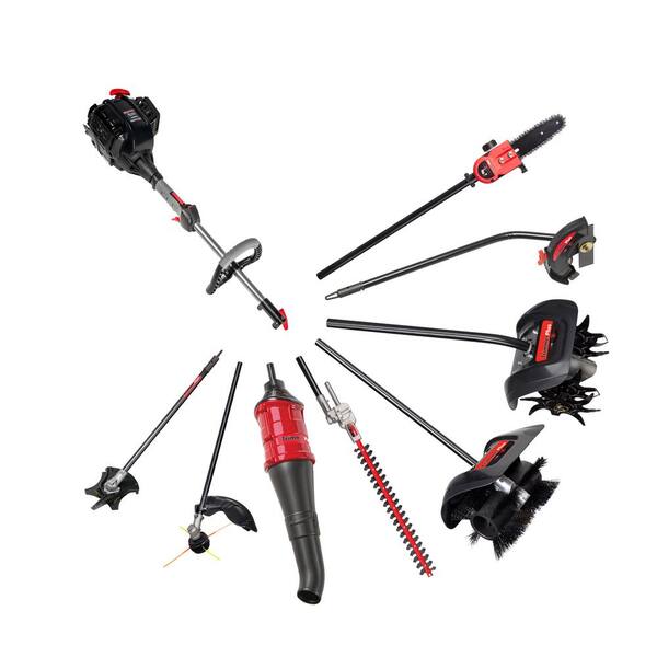 Trimmerplus Add On Edger Attachment With Steel 7 5 In Dual Tip Blade Le720 The Home Depot