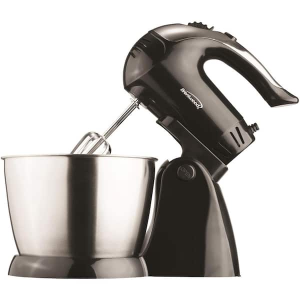 brentwood 2-Quart 5-Speed Black Residential Stand Mixer in the Stand Mixers  department at