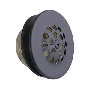 Tub and Shower Drain Strainer, Matte Black