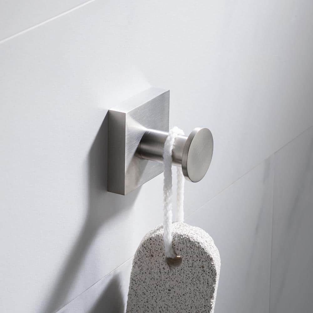 Ventus Brushed Nickel Wall Mounted Towel Hook