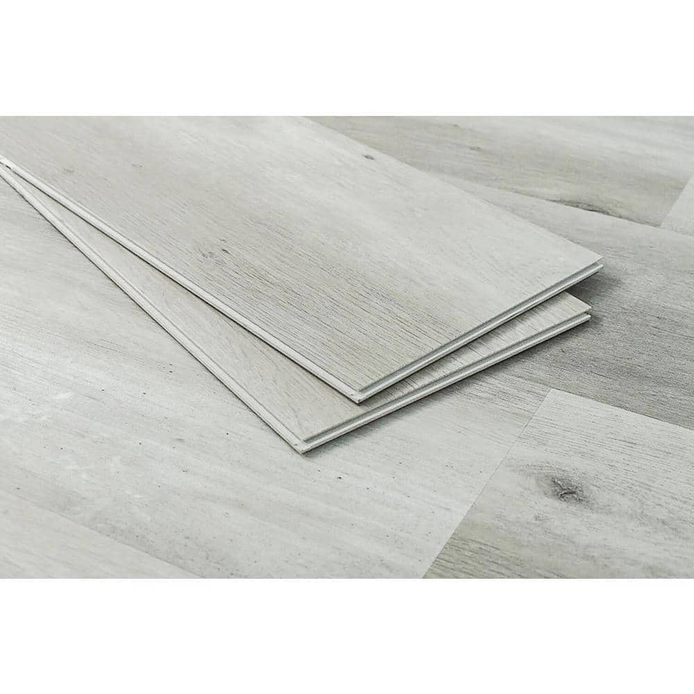 Take Home Sample - Omnia Smoked Pewter 20 MIL x 9 in. W x 60 in. L Click Lock Waterproof Vinyl Plank Flooring price history on PriceWatchPro