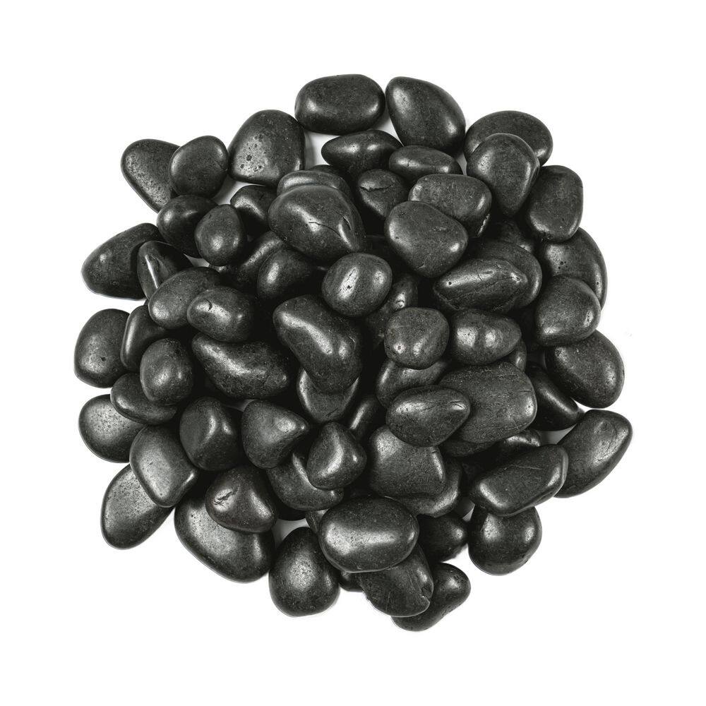 Polished Black 0.5 cu. ft . per Bag (0.75 in. to 1.25 in. Bagged Landscape Pebbles (55 Bags/22.5 cu. ft./Pallet) price history on PriceWatchPro
