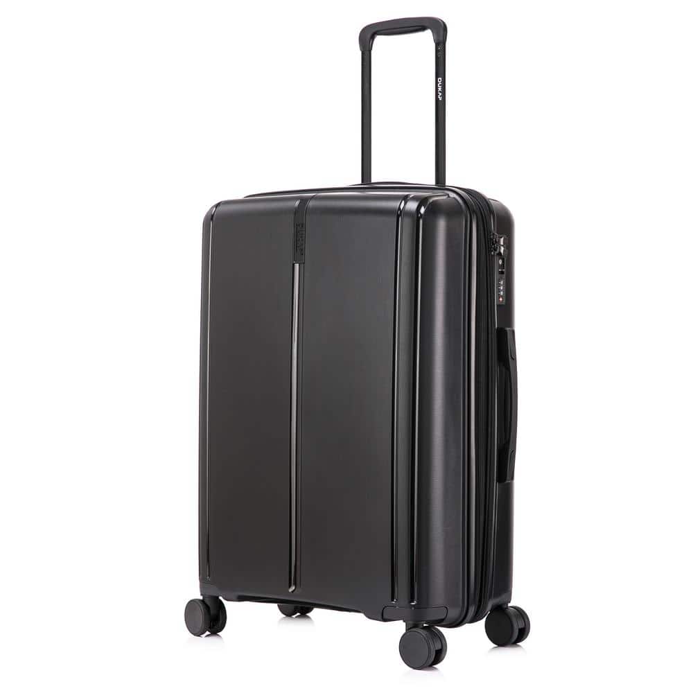 Airley 24 in. Black Lightweight Hard Side Spinner Carry-On Suitcase