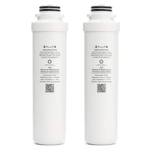 PCB Countertop Replacement Water Filter Cartridge, Pristine Lite 3 Countertop Reverse Osmosis System, 1st Stage (2-Pack)