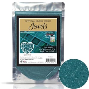 Crystal Glass Grout Jewels Serpentine 75 grams (1-Pack)