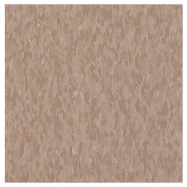 Armstrong Flooring Imperial Texture VCT 12 in. x 12 in. Cafe Latte Standard Excelon Commercial Vinyl Tile (45 sq. ft. / case)