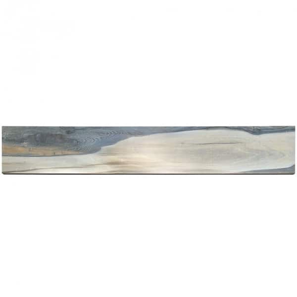 Ivy Hill Tile Rio Tiger Blue 8 in. x 48 in. Polished Porcelain Floor and Wall Tile ( 15.49 sq. ft.) Ivy Hill Tile Rio Tiger Blue 8 in. x 48 in. Polished Porcelain Floor and Wall Tile ( 15.49 sq. ft.)