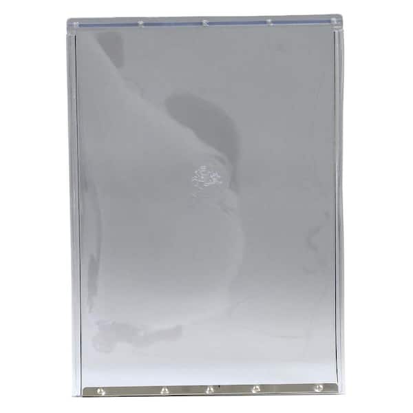 Ideal Pet Products 15 in. x 20 in. Extra Large Replacement Flap for Original and Aluminum Frames-New Style Has Rivets On Bottom Bar
