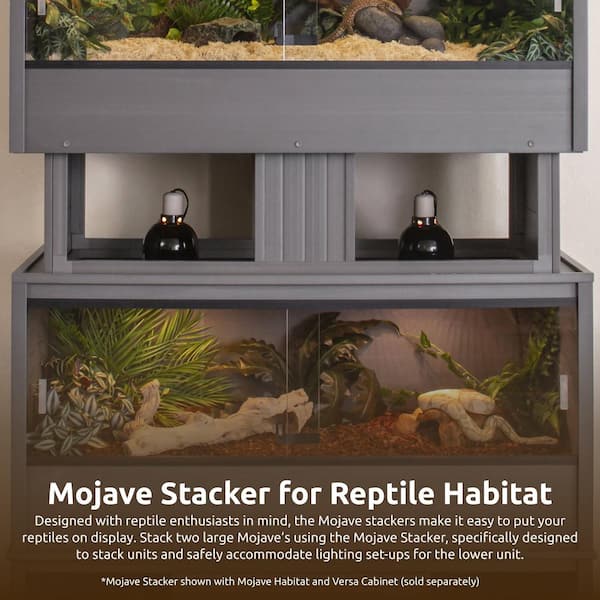 New Age Pet ECOFLEX Mojave Stacker, Large- Grey EHRMS31-05L The