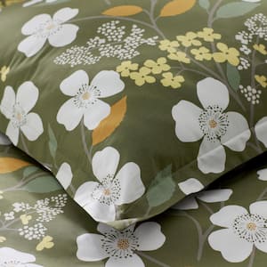 Company Cotton Adley Floral Cotton Percale Sham