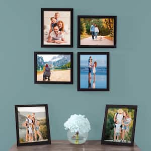 8 in. x 10 in. Black Picture Frame (6-Pack)