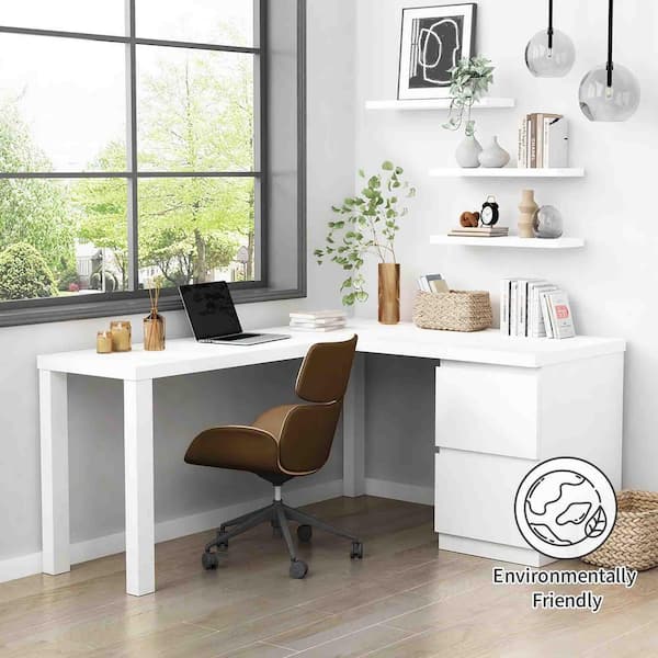 23.6 in. W x 7.8 in. D Floating Decorative Wall Shelf Set of 3