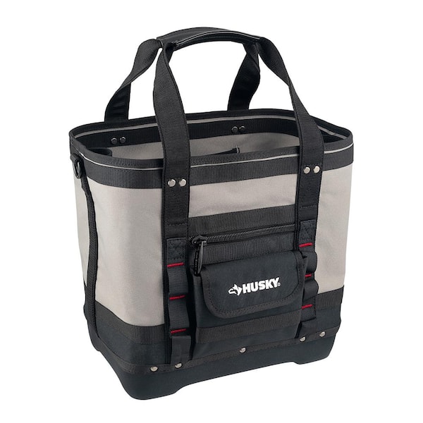 Husky 14 in. 5 Pocket Open Top Tote Tool Bag HD60089-TH - The Home