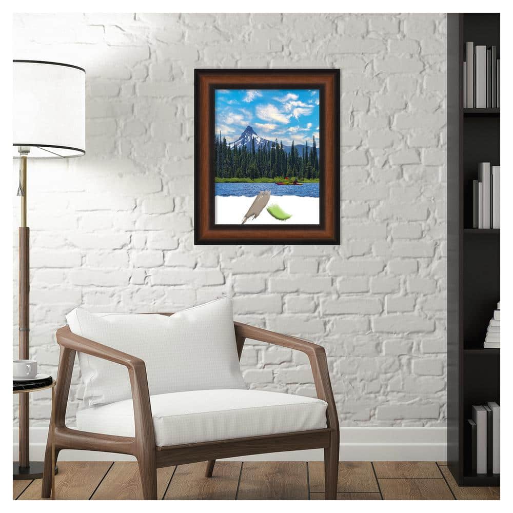 Yale Walnut 11x14 Classic Wall Picture Frame