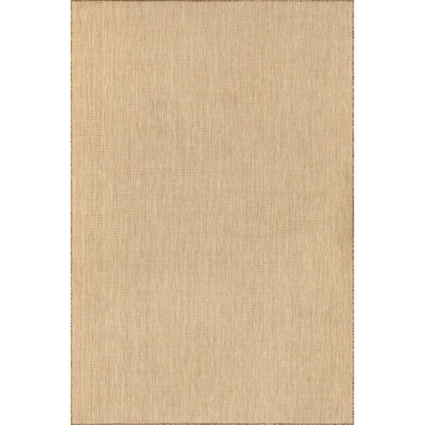 nuLOOM Nakia Transitional Natural 13 ft. x 15 ft. Indoor/Outdoor Area Rug
