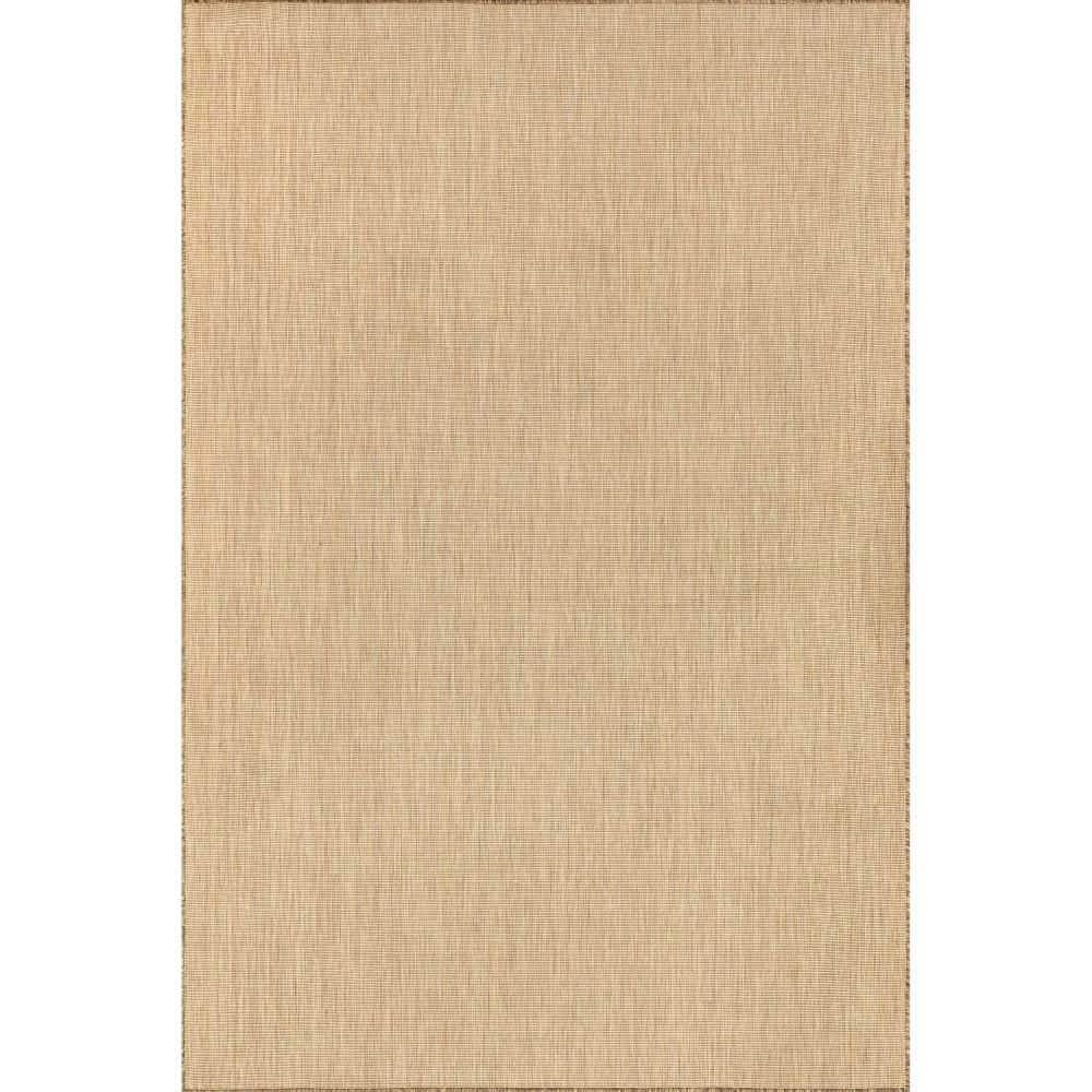 Nakia Natural Flat Woven Synthetic 2' x 3' Indoor/Outdoor Rug