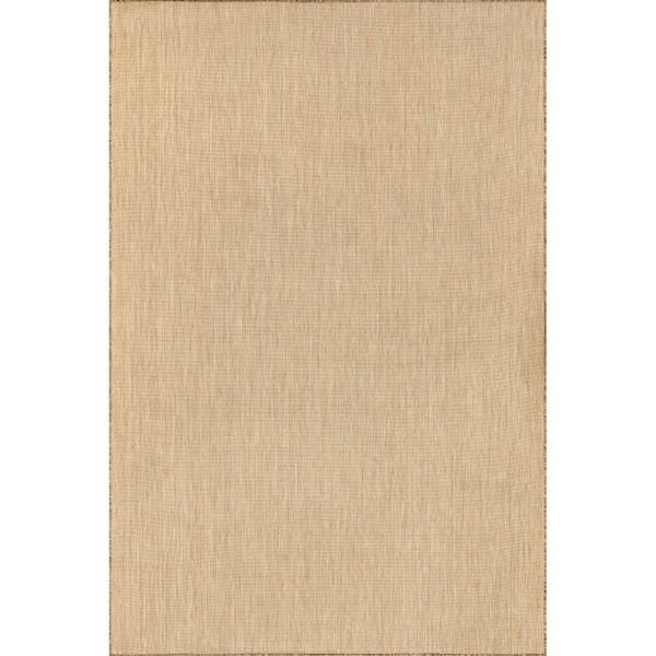 Nakia Transitional Indoor/Outdoor Natural Doormat 2 ft. x 3 ft. Accent Rug Area Rug