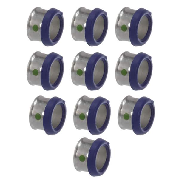 Viega PureFlow 3/4 in. Press Stainless Steel Sleeve (10-Pack)
