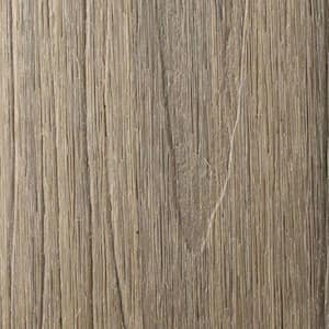 Naturale Magellan Series 1 in. x 5-1/2 in. x 0.5 ft. Roman Antique Composite Decking Board Sample with Groove