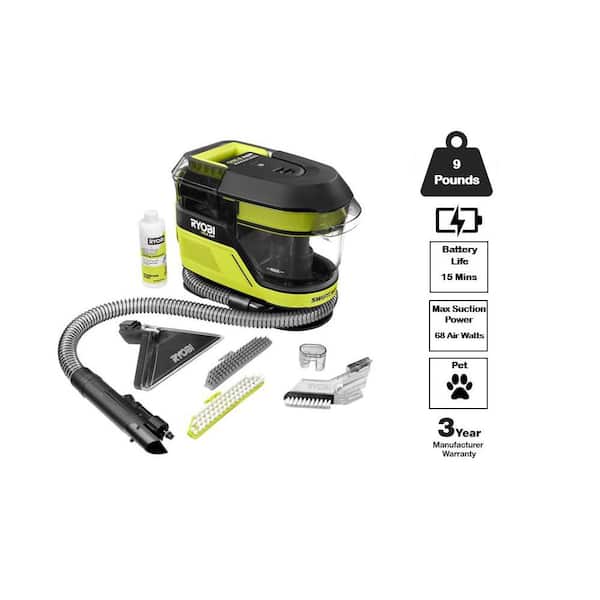 ONE+ HP 18V Cordless SWIFTClean Mid Size Spot and Carpet Cleaner (Tool Only)