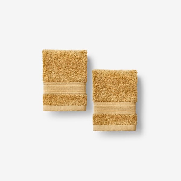 Company Cotton Honey Turkish Cotton 2-Piece Wash Cloth (Set of 2)