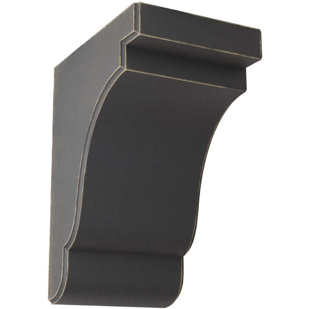 5-1/4 in. x 9-1/2 in. x 7-1/4 in. Black Bedford Wood Vintage Decor Bracket price history on PriceWatchPro