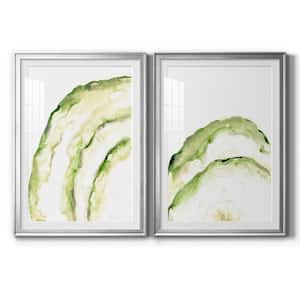 Lichen Halo I by Wexford Homes 2-Pieces Framed Abstract Paper Art Print 22.5 in. x 30.5 in.