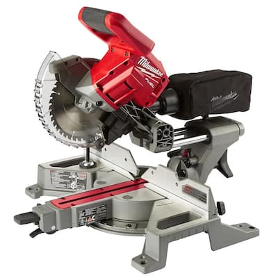 M18 FUEL 18-Volt Lithium-Ion Brushless Cordless 7-1/4 in. Dual Bevel Sliding Compound Miter Saw (Tool-Only)