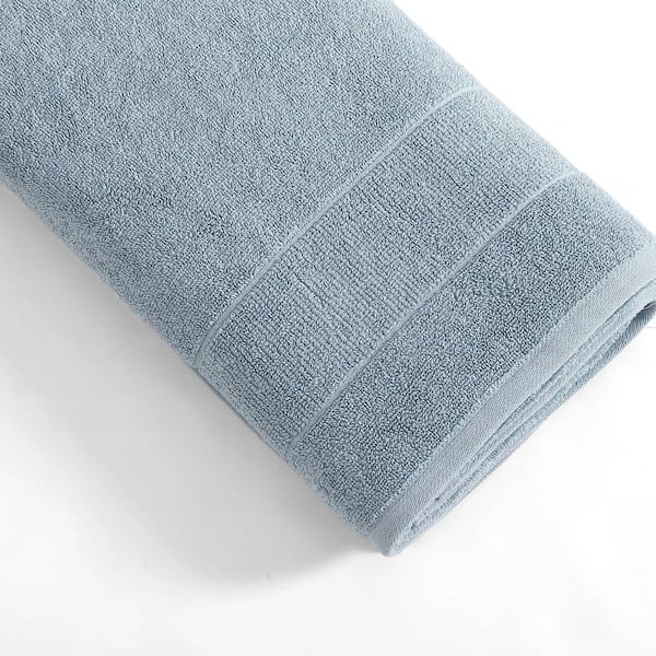 Tommy Bahama - Bath Towels Set, Highly Absorbent Cotton Bathroom Decor,  Fade Resistant (Ocean Bay Blue, 3 Piece)