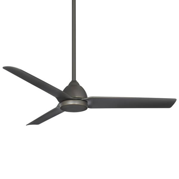 Wac Lighting Mocha 54 In Indoor Outdoor Oil Rubbed Bronze 3 Blade Smart Ceiling Fan With Remote Control F 001 Ob The Home Depot - Outdoor Ceiling Fan Ul Wet Rated