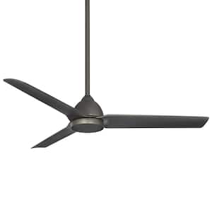 Mocha 54 in. Indoor/Outdoor Oil Rubbed Bronze 3-Blade Smart Ceiling Fan with Remote Control
