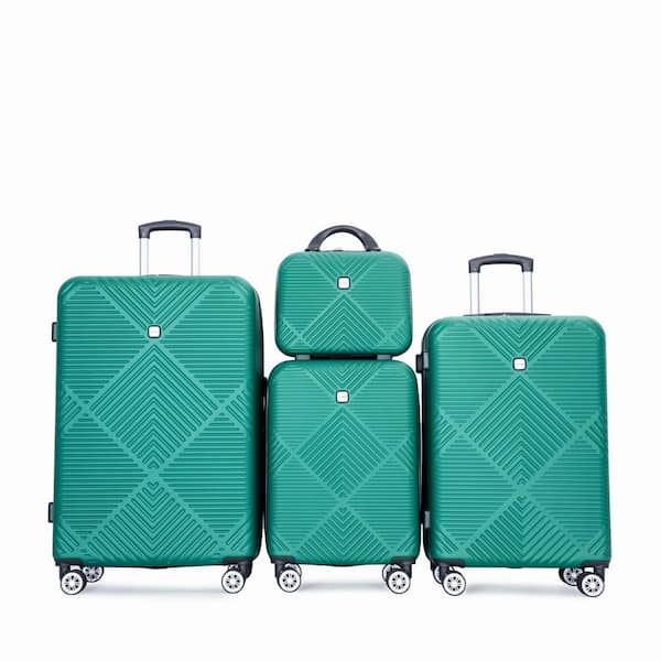 ZIMMERMANN 2978XS25A2TNLP 関税送料込 Tatahance 4-Piece Blue ABS Hardside Lightweight Luggage Set