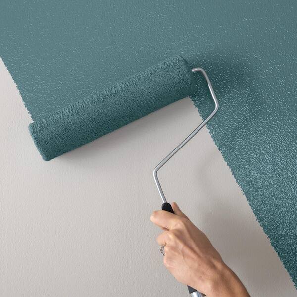 BEHR MARQUEE 1 gal. #MQ4-21 Caicos Turquoise One-Coat Hide Satin Enamel Interior Paint & Primer