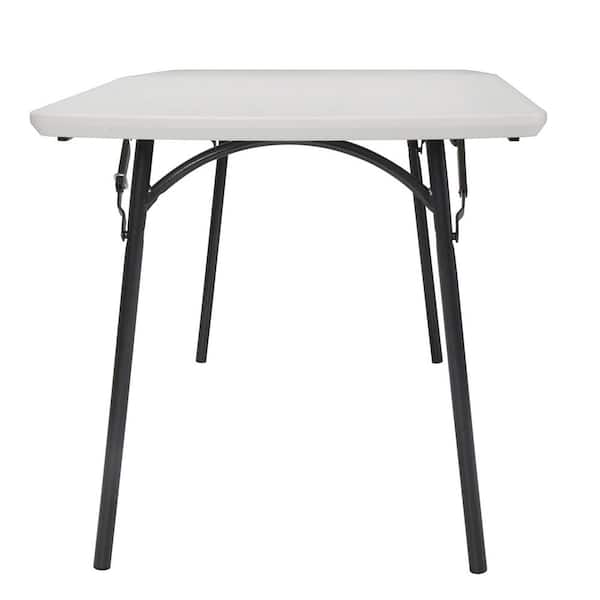 Cosco 6 Foot Folding Table In White Speckle mesa plegable con sillas dentro  study table - AliExpress