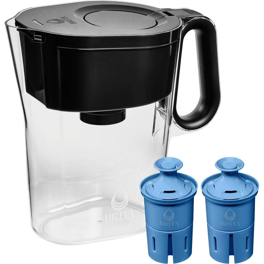 Brita Black Wave Water Filter Pitcher w/2 Filters 6025850790 - The Home ...