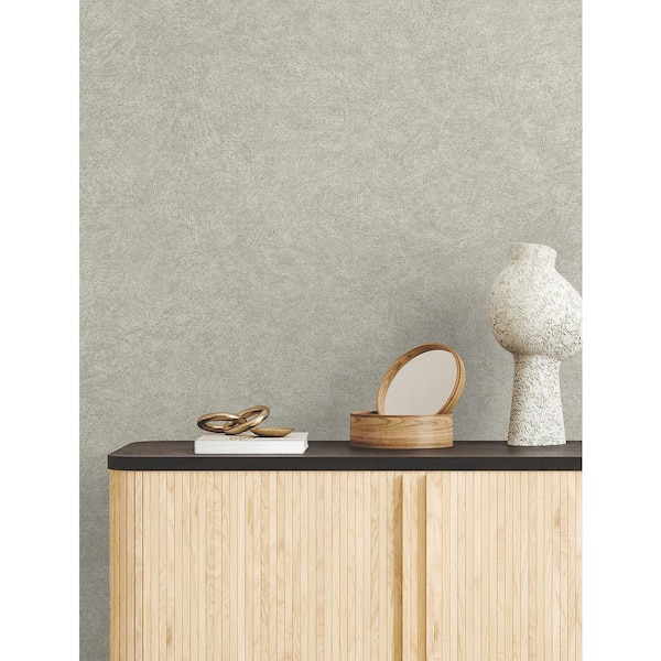 Grey Impression Grey Non-Pasted Non-Woven Matte Wallpaper