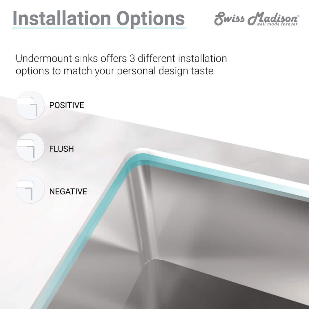 Toulouse 29 x 18 Stainless Steel Dual Basin Undermount Kitchen Sink