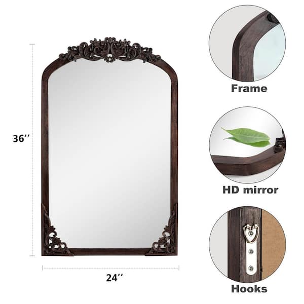 Cardiff Sand 24 in. x 42 in. DIY Mirror Frame Kit Mirror Not Included