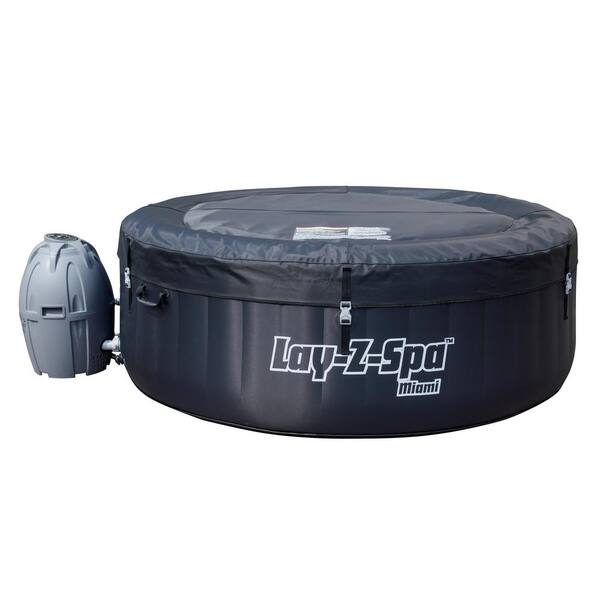 Bestway SaluSpa Miami 4-Person Inflatable Hot Tub with Heater