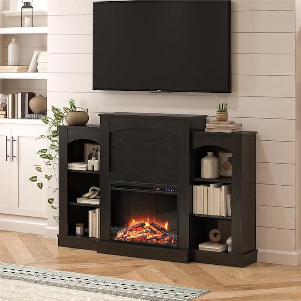 HY-C Black Adjustable Fireplace Vent Hood FAH-BLK - The Home Depot