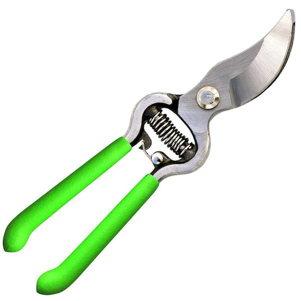 Dyiom 8 in. Green Professional Bypass Hand Pruner Pruning Shear with  Comfort Grip Handles and Hardened Steel B00HP8Z5J6 - The Home Depot