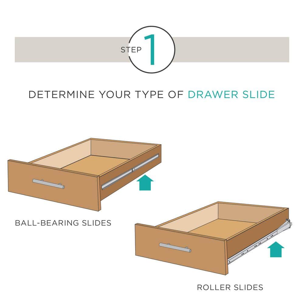 Everbilt 20" Soft-Close Full Extension Ball Bearing Drawer Slides