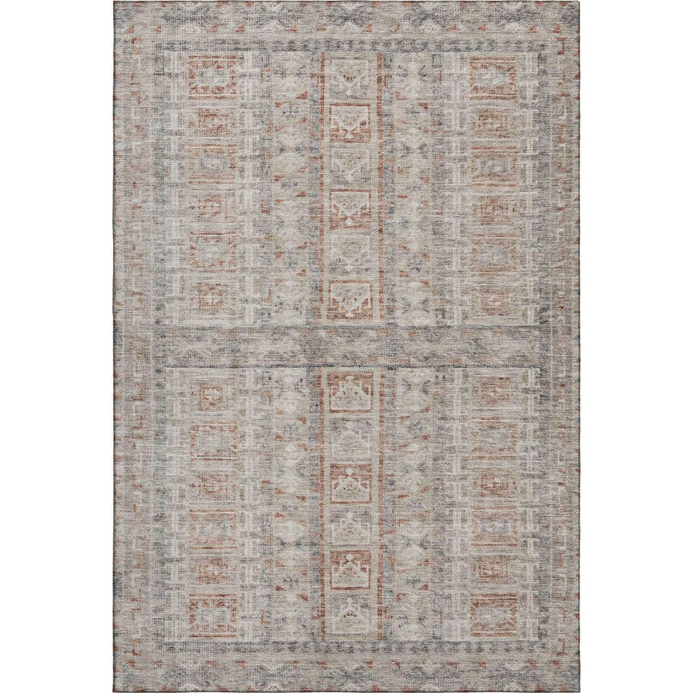 Mayfield Premium Machine Washable Abstract AMF2173 Beige 5 ft. x 7 ft. 6 in. Area Rug price history on PriceWatchPro