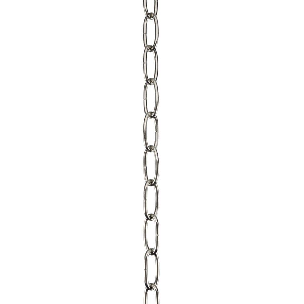 Heavy Duty Satin Nickel Chain for Outdoor Pendant Lighting