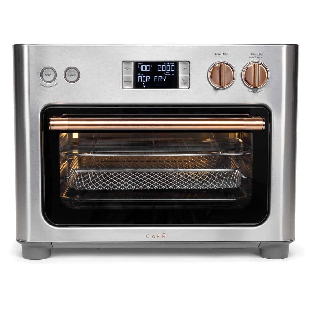 1,800-Watt Stainless Steel Toaster Oven with 14-Modes Incl Air Fry, Bake, Broil, Roast, Toast, Slow Cook Wi-Fi Connected