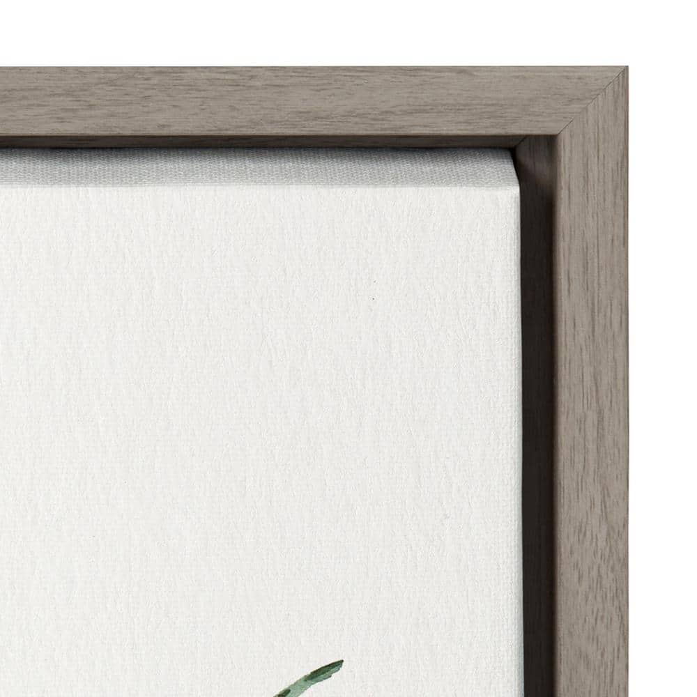 Gray and Yellow Lemon Citrus Canvas Wall Art
